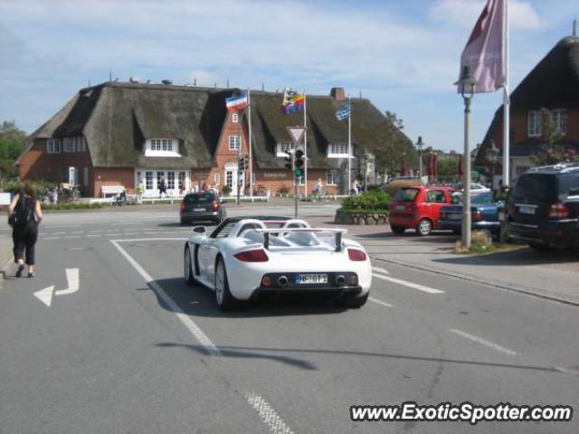 Porsche Carrera GT spotted in Kampen, Sylt, Germany