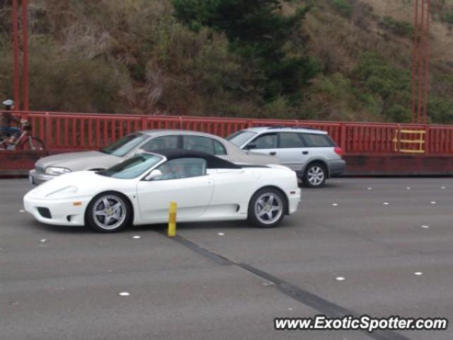 Ferrari 360 Modena spotted in San Francisco, California