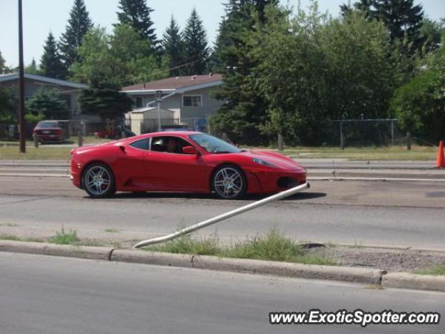 Ferrari F430 spotted in Calgary, Alberta, Canada