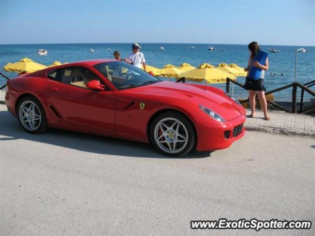 Ferrari 599GTB spotted in Xalkidiki, Greece