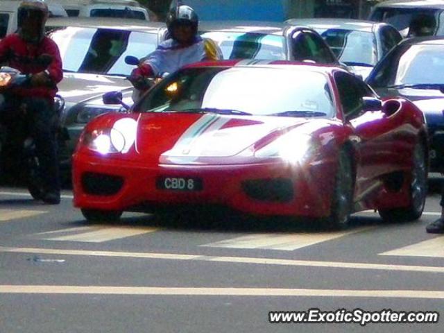 Ferrari 360 Modena spotted in Kuala Lumpur, Malaysia
