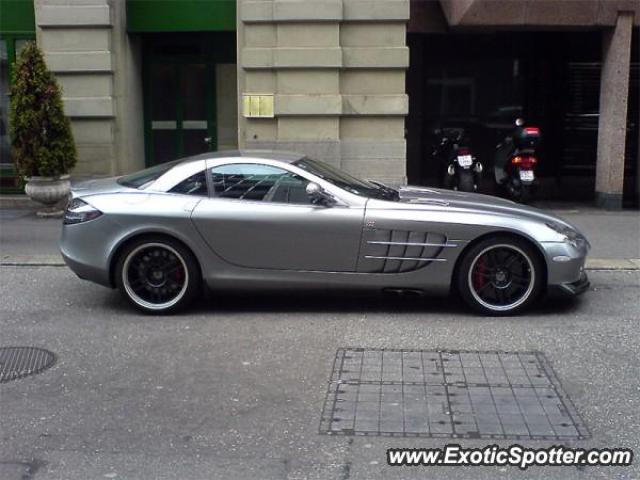 Mercedes SLR spotted in Zurich, Switzerland