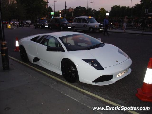 Lamborghini Murcielago spotted in London, United Kingdom