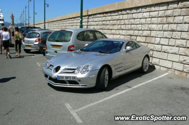 Mercedes SLR spotted in Saint-Tropez, France