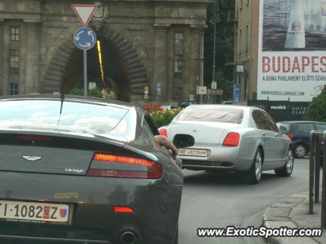 Aston Martin Vantage spotted in Budapest, Hungary