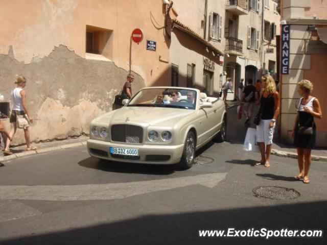 Bentley Azure spotted in St. Tropez, France