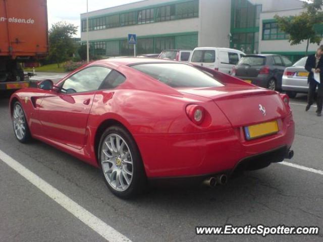 Ferrari 599GTB spotted in Centre Douanier, Luxembourg