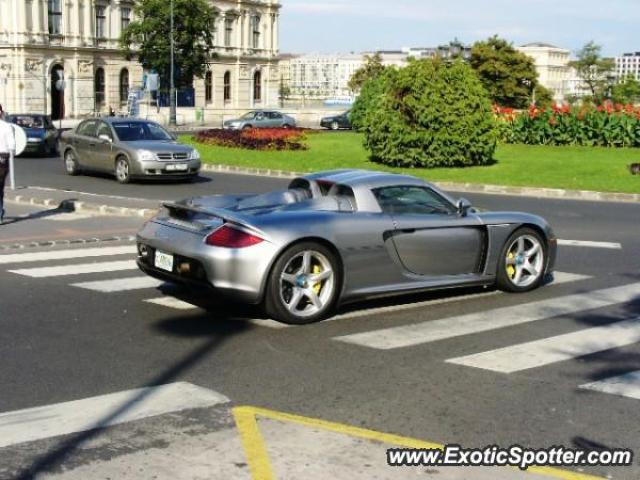 Porsche Carrera GT spotted in Budapest, Hungary