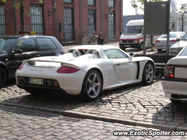 Porsche Carrera GT spotted in Hamburg, Germany