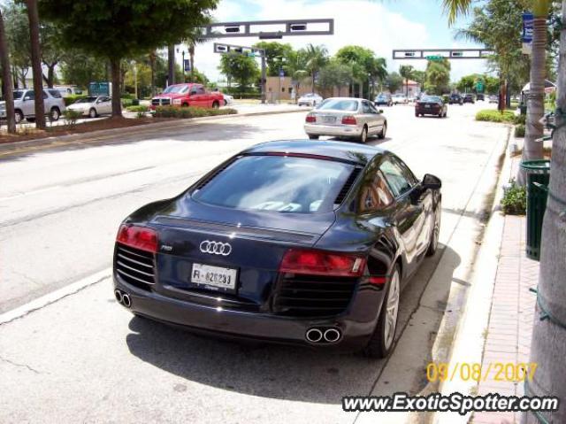 Audi R8 spotted in Delray Beach, Florida