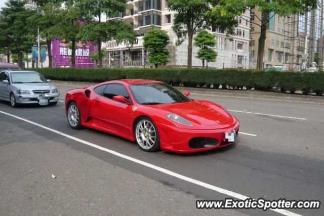 Ferrari F430 spotted in Taichung, Taiwan