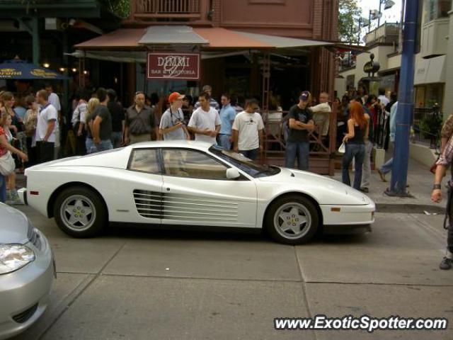Ferrari Testarossa spotted in Toronto, Canada