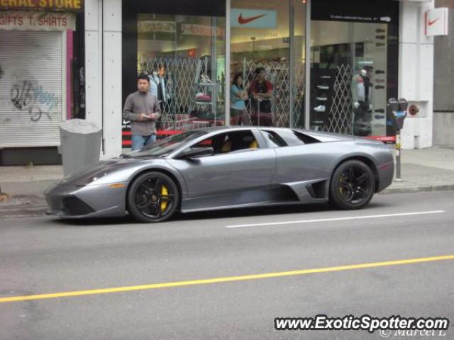 Lamborghini Murcielago spotted in Vancouver, Canada