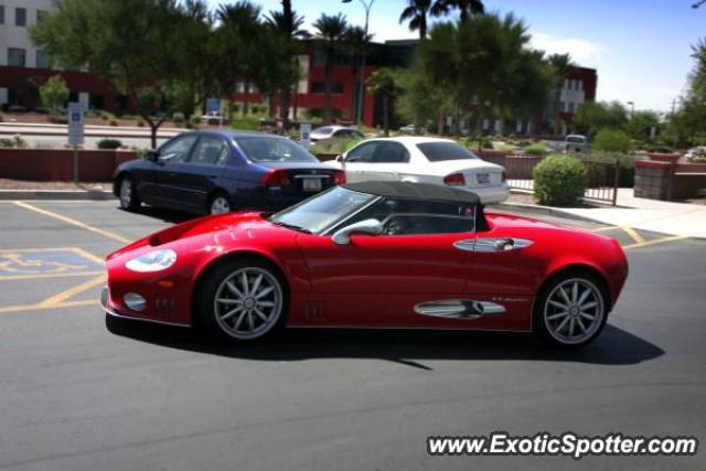 Spyker C8 spotted in Chandler, Arizona