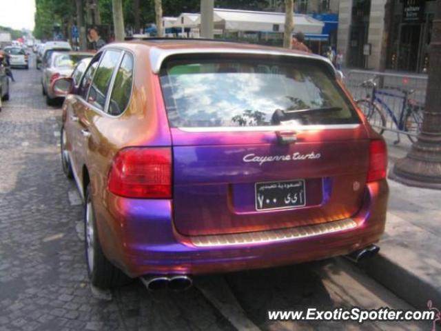 Porsche Cayenne Gemballa 650 spotted in Paris, France