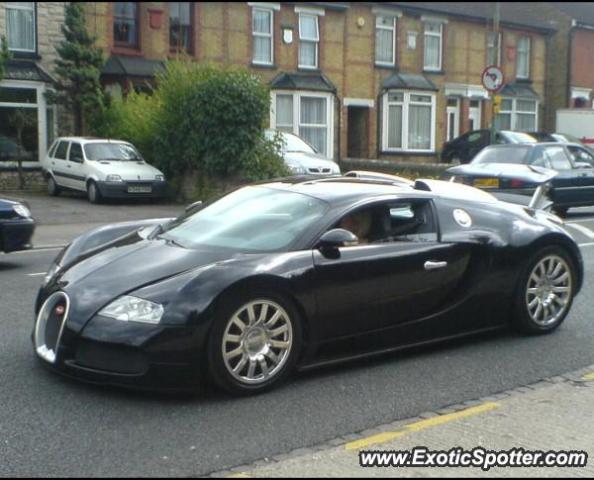 Bugatti Veyron spotted in Maidstone, United Kingdom