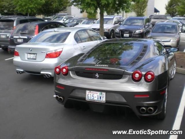 Ferrari F430 spotted in Bellevue, Washington