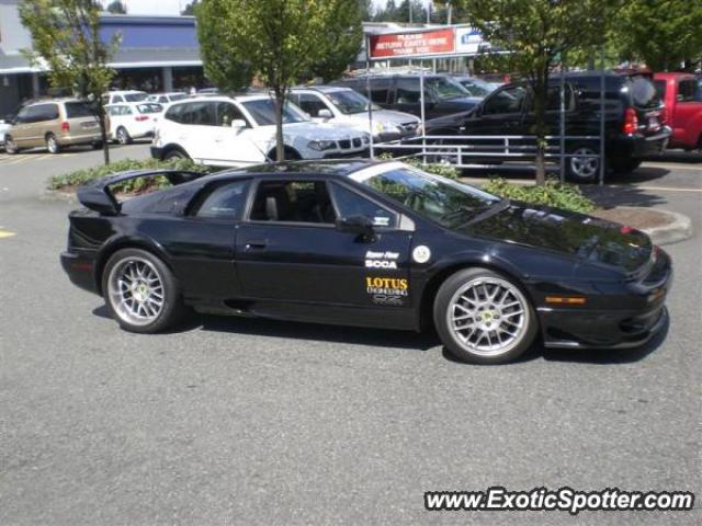 Lotus Esprit spotted in Bellevue, Washington