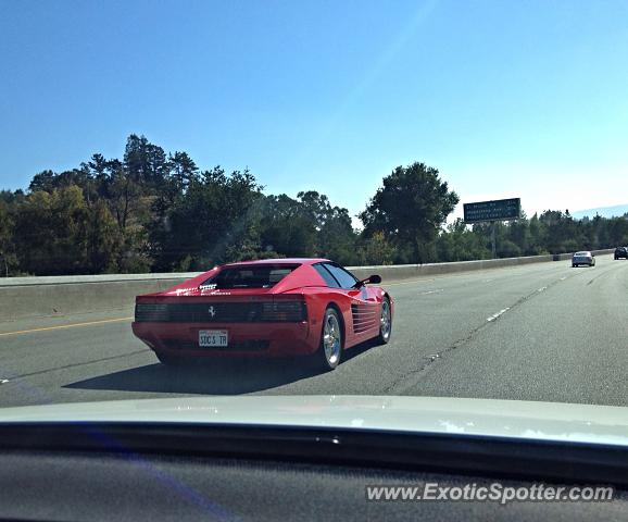 Ferrari Testarossa spotted in Palo Alto, California