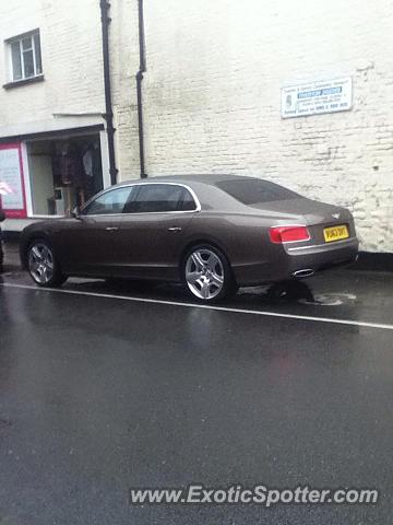 Bentley Continental spotted in Tiverton, United Kingdom