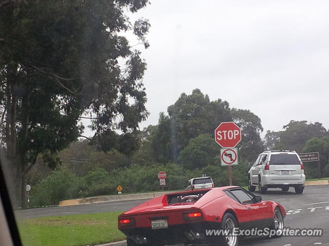 DeTomaso Pantera2 spotted in Palos Verdes, California