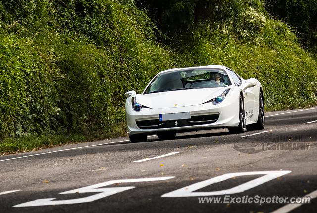 Ferrari 458 Italia spotted in Hockenheim, Germany