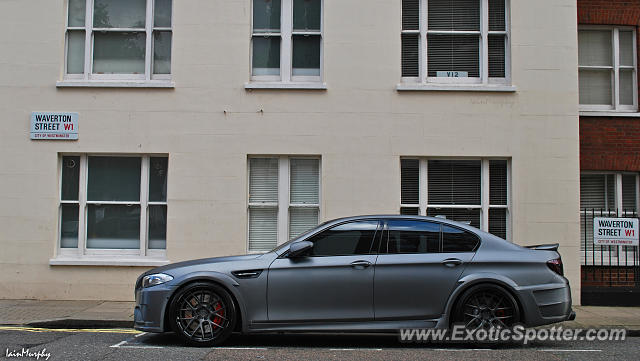 BMW M5 spotted in London, United Kingdom