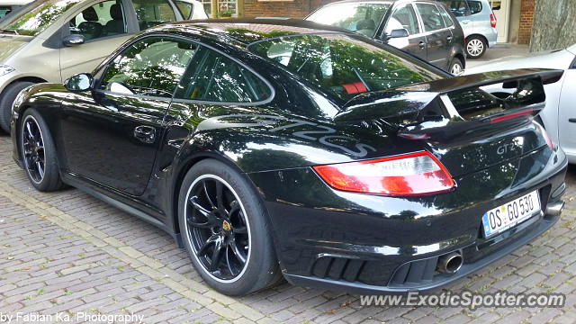 Porsche 911 GT2 spotted in Bielefeld, Germany