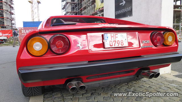 Ferrari 308 spotted in Bielefeld, Germany