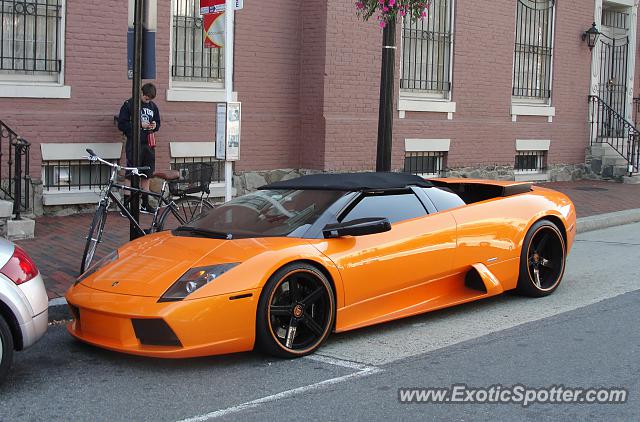 Lamborghini Murcielago spotted in Washington DC, Virginia