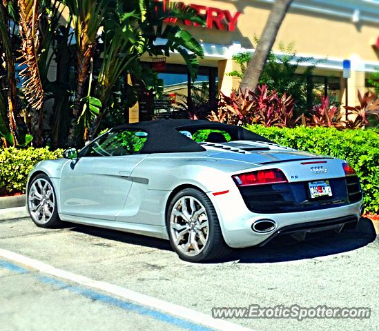 Audi R8 spotted in Stuart, Florida