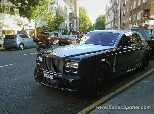 Rolls Royce Phantom spotted in London, United Kingdom