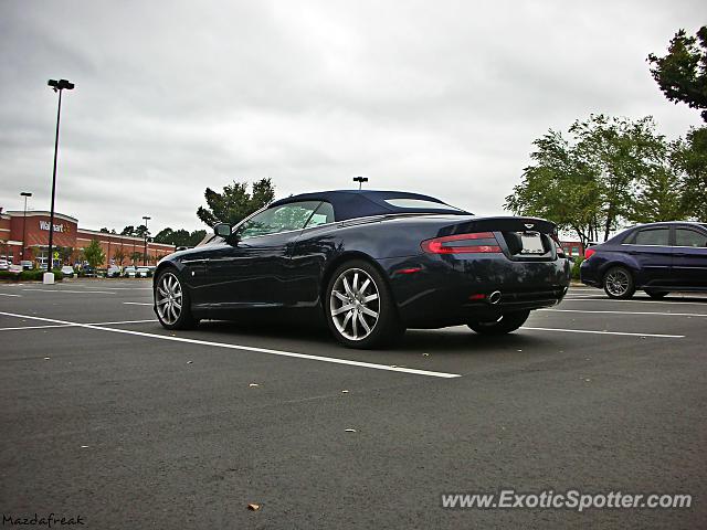 Aston Martin DB9 spotted in Cary, North Carolina