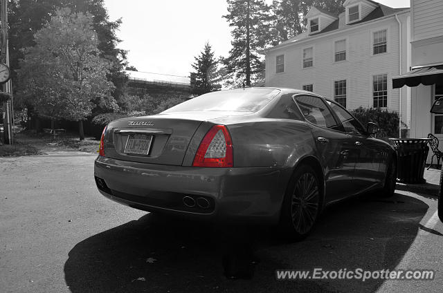 Maserati Quattroporte spotted in Ridgefield, Connecticut
