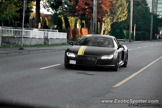 Audi R8 spotted in Vancouver, Canada