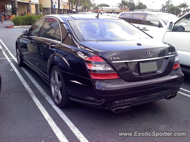 Mercedes S65 AMG spotted in LA CRESCENTA, California