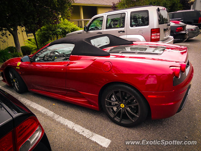 Ferrari F430 spotted in Pebble Beach, California