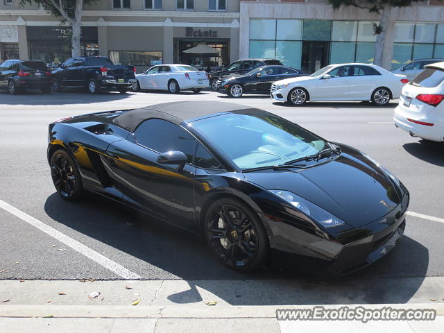 Lamborghini Gallardo spotted in Beverly Hills, California