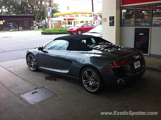 Audi R8 spotted in Atlanta, Georgia