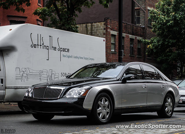 Mercedes Maybach spotted in Boston, Massachusetts