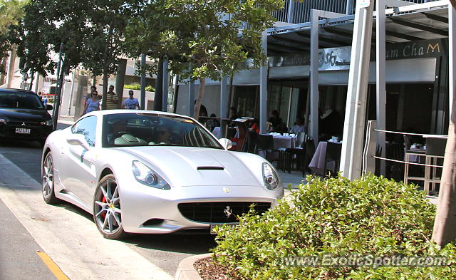 Ferrari California spotted in Gold Coast, Australia