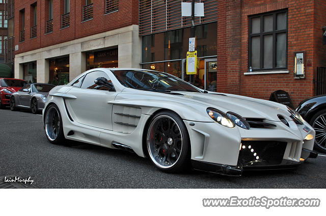 Mercedes SLR spotted in London, United Kingdom