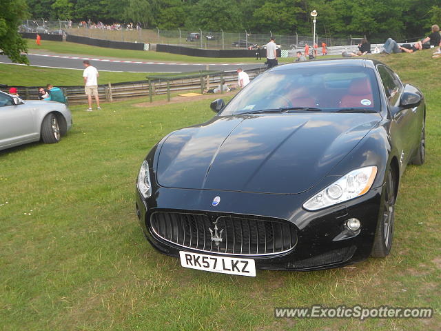 Maserati GranTurismo spotted in Oulton Park, United Kingdom