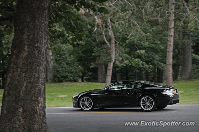 Aston Martin DBS spotted in Saratoga Springs, New York