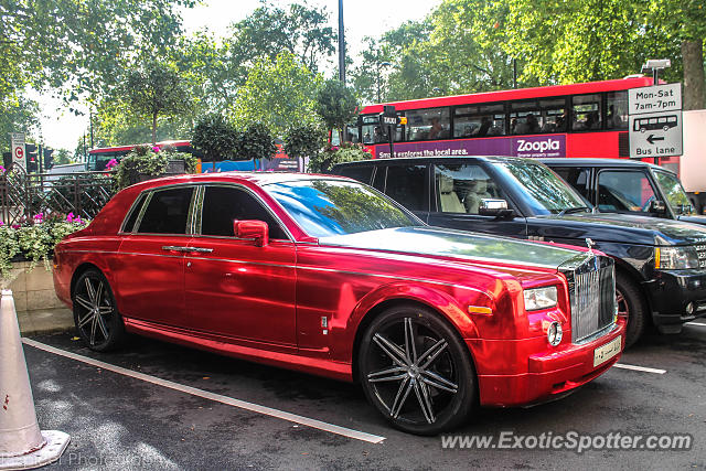 Rolls Royce Phantom spotted in London, United Kingdom