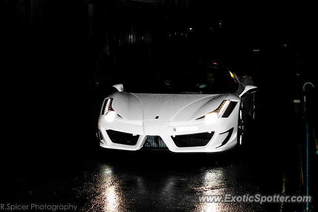 Ferrari 458 Italia spotted in London, United Kingdom