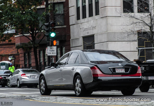 Mercedes Maybach spotted in Boston, Massachusetts