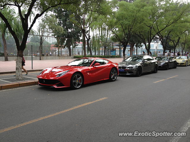 Ferrari F12 spotted in Beijing, China