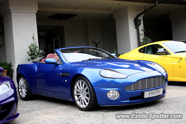 Aston Martin Zagato spotted in Monterey, California