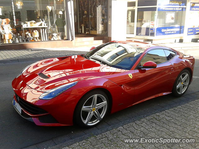 Ferrari F12 spotted in Siegen, Germany
